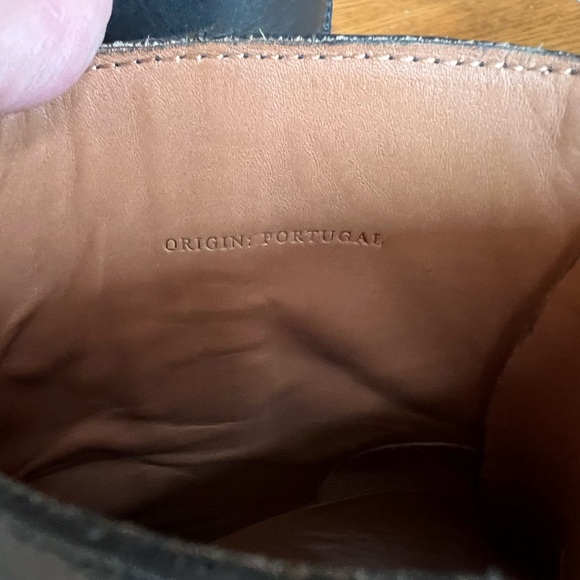 ⭐️ All Saints Inez Black Leather Studded Booties Size EU 37 / US 6.5 - Picture 15 of 15